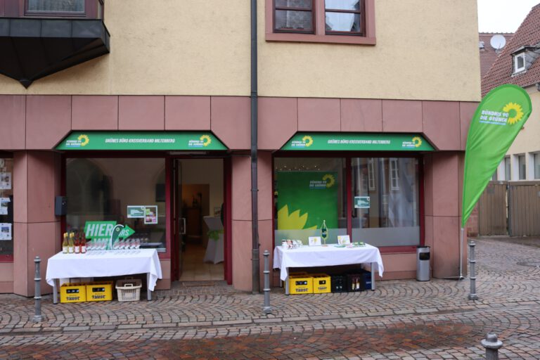 Eröffnung unseres Grünen Büros