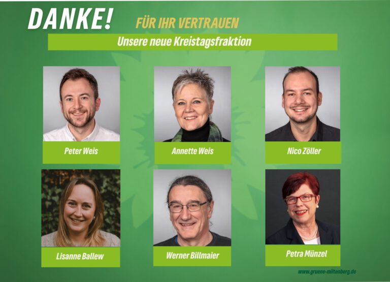 Die neue Kreistagsfraktion