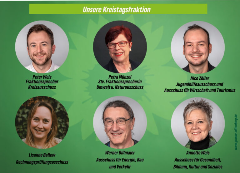 Grüne Fraktion startet konstruktiv in den neuen Kreistag